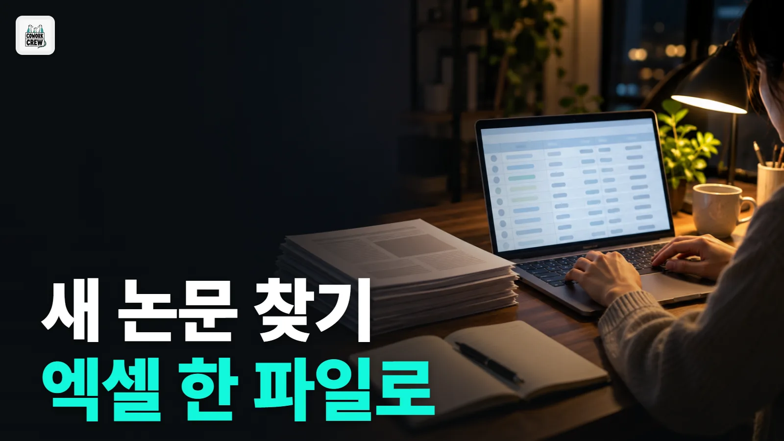 매주 새로 나온 논문 목록을 엑셀로, 클로드 코드로 만드는 크로스레프 검색