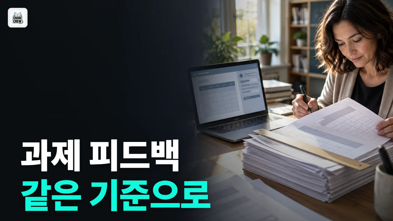 수강생 과제 피드백, 클로드 프로젝트에 채점 기준 넣어 두고 같은 잣대로