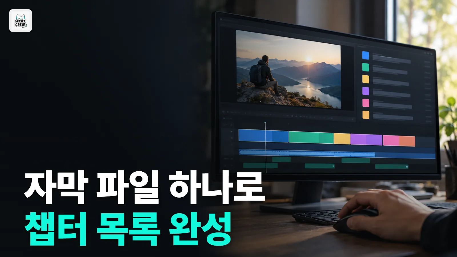 유튜브 챕터 타임스탬프를 자막으로 만들어 주는 AI 있을까?