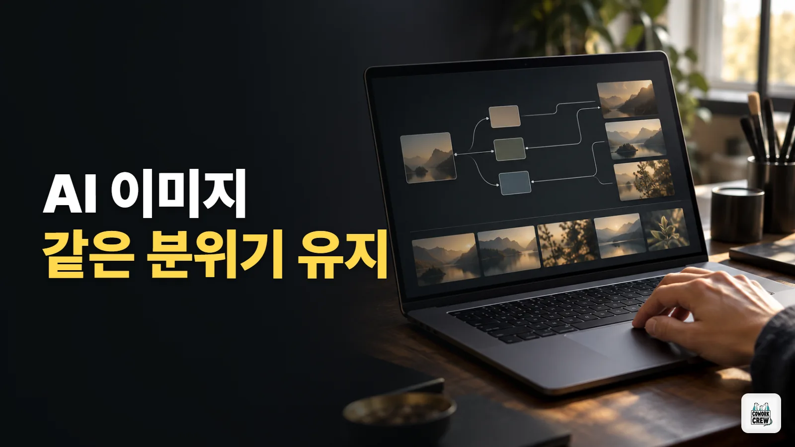 AI 이미지에서 같은 분위기를 유지하는 첫 workflow