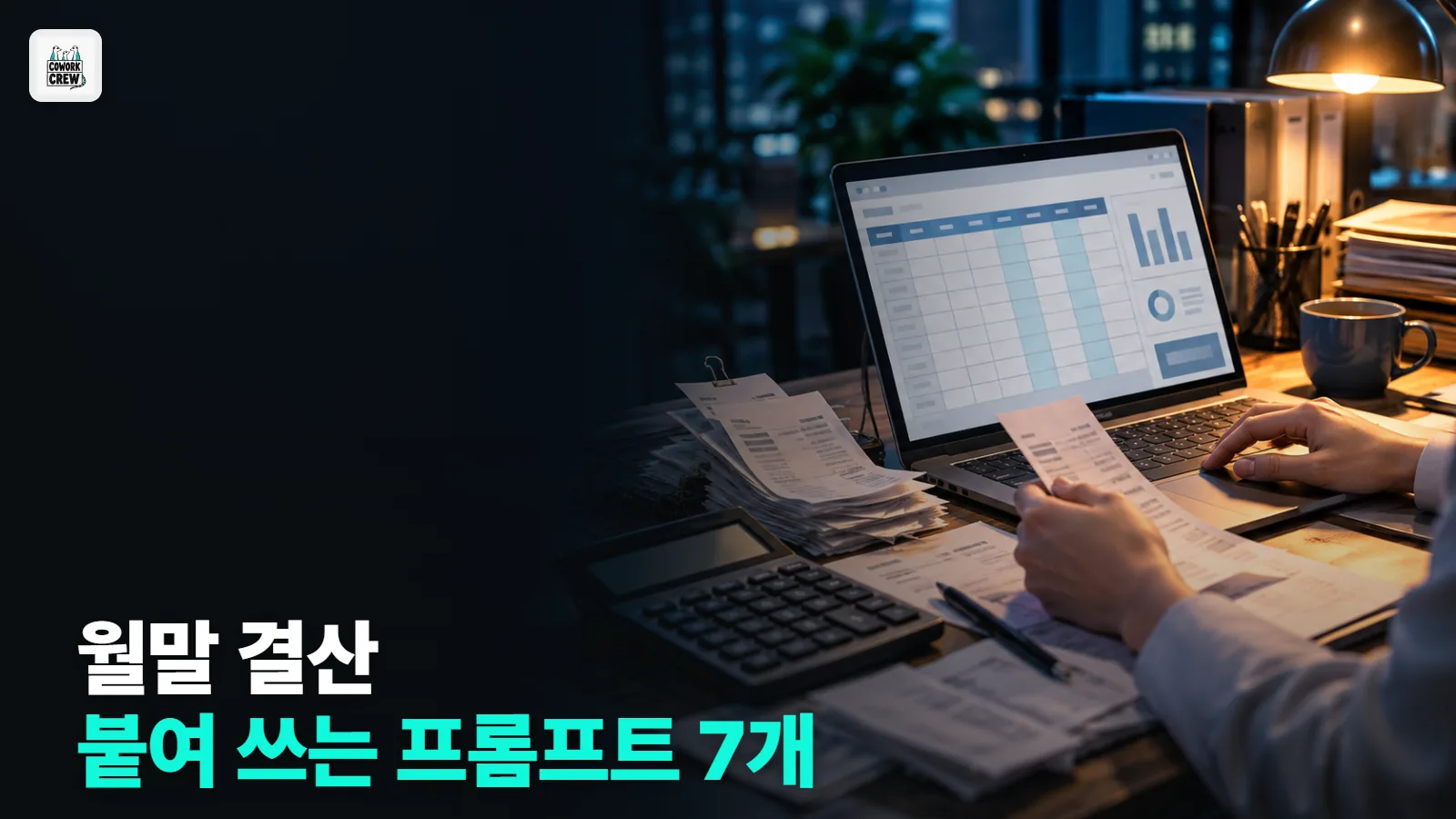회계 AI 활용, 월말 결산 때 붙여 쓰는 클로드 프롬프트 7개