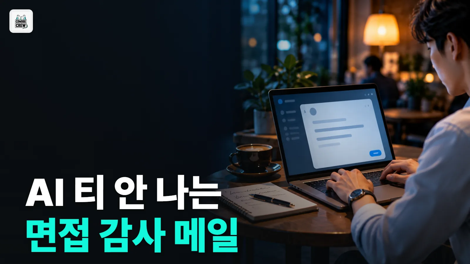 면접 감사 메일을 AI로 쓰면 티 나는 세 군데와 막는 프롬프트
