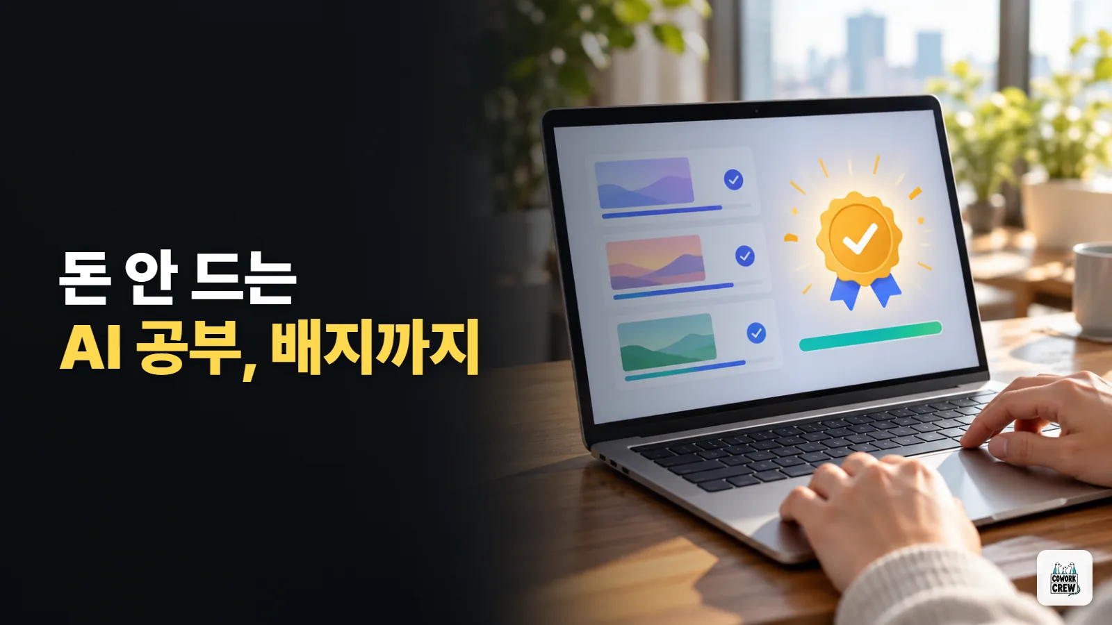 AI 자격증 알아보기 전에, 오픈AI 무료 강좌로 수료 배지 받기