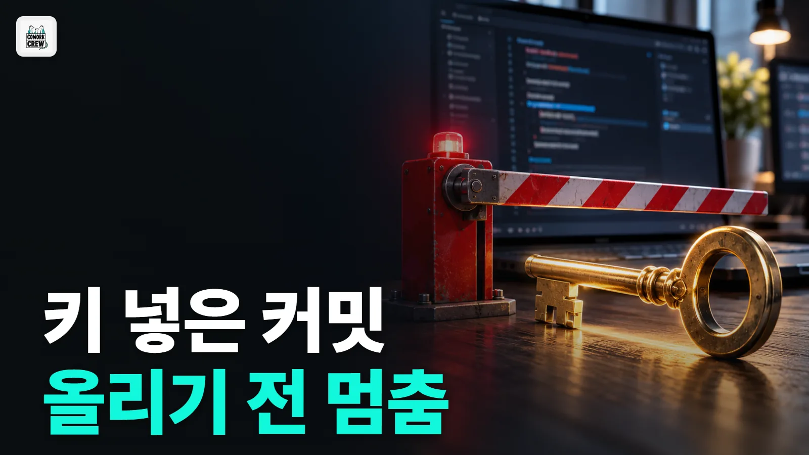 API 키가 깃허브에 올라가기 전에 막는 커밋 검사, 클로드 코드로 만들기
