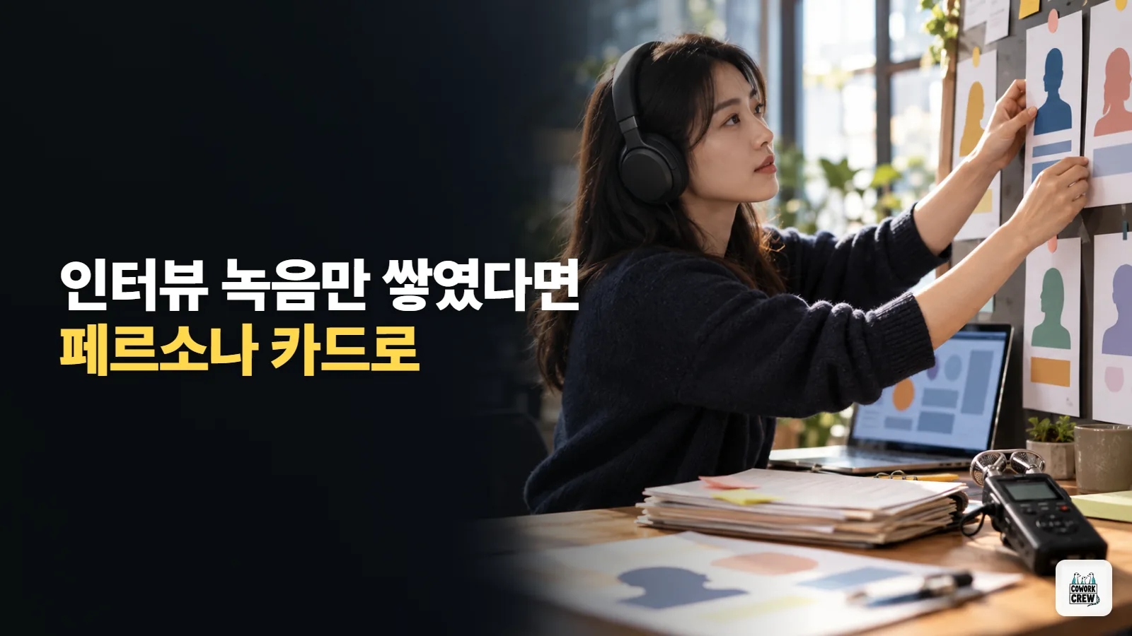 고객 인터뷰 녹음으로 마케팅 페르소나 만들어 주는 AI 있을까?